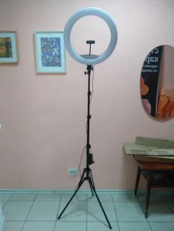 LAMPA PIERŚCIENIOWA RING 14 35cm 60W Makijaż Strim