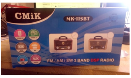 Radio przenośny głośnik bluteeoth