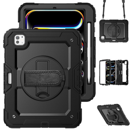 Etui Tech-Protect Solid360 na iPad Pro 13" 2024 - czarne