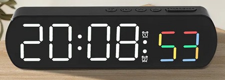 Stacjonarny zegar elektroniczny Wielofunkcyjny przenośny Mini zegar 6639