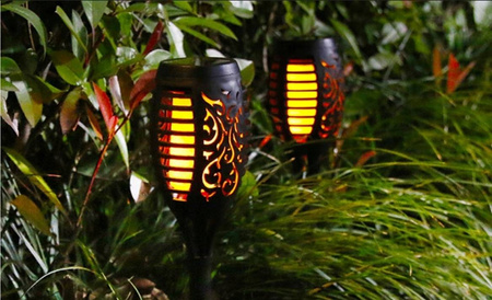 Lampka ogrodowa POCHODNIA IP 65 58cm 4 szt