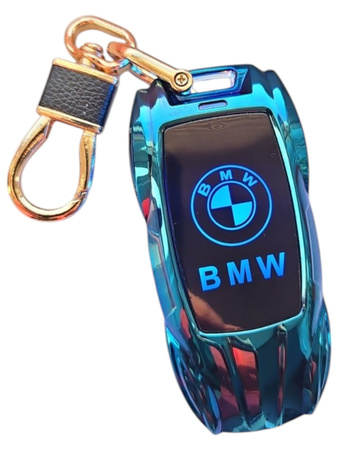 Brelok BMW LED RGB Zapalniczka elektryczna plazmowa, breloczek do kluczy, zawieszka