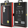Etui Ferrari Carbon Printed Line na Samsung Galaxy S24 - czarne