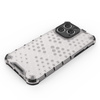 Honeycomb etui iPhone 14 Pro pancerny hybrydowy pokrowiec niebieskie