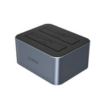 Stacja dokująca Orico 6626C3-C-V1 na 2 dyski z funkcją klonowania offline 2,5"/3,5" SATA HDD/SSD - szara