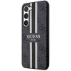 Etui Guess 4G Printed Stripes na Samsung Galaxy S23 - czarne