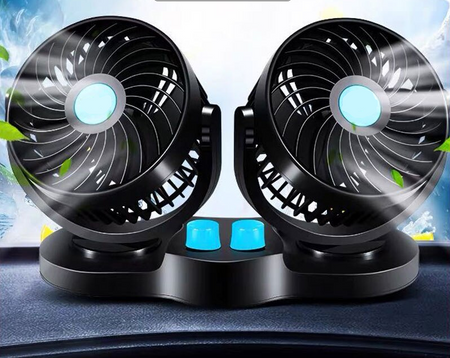 Wentylator samochodowy, wiatrak podwójny FAN