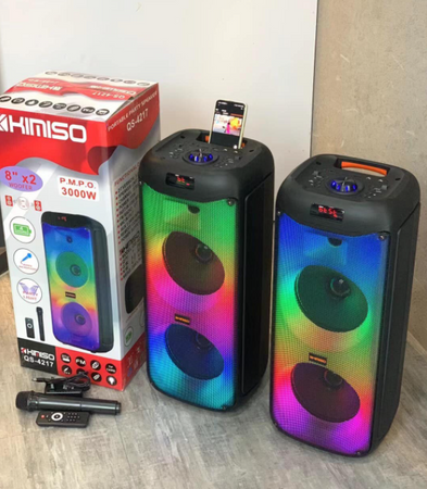 M1 QS42-17 / Głośnik Bluetooth Bezprzewodowy Boombox Karaoke