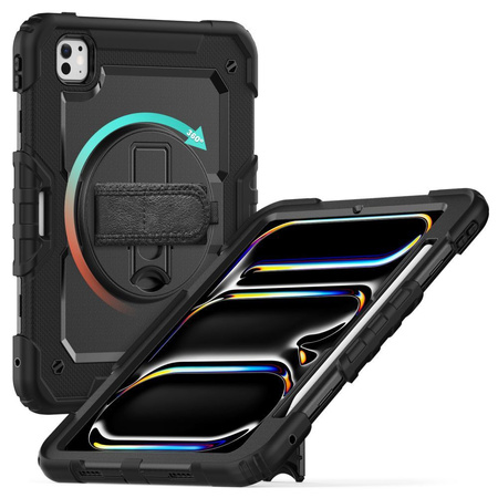 Etui Tech-Protect Solid360 na iPad Pro 13" 2024 - czarne