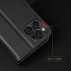 Etui Dux Ducis Hivo na iPhone 16 Pro Max z klapką i ochroną RFID - czarne