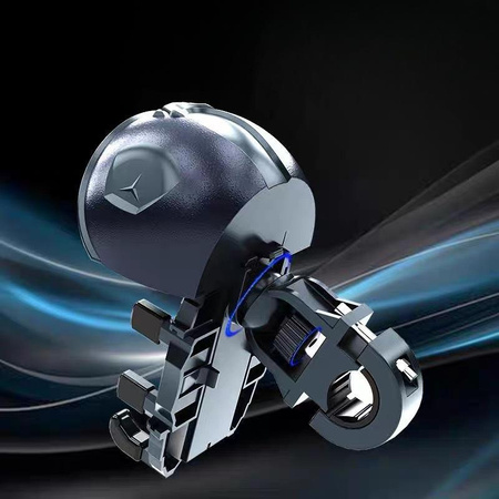 Uchwyt na telefon do roweru, motocykla, daszek antyreflex