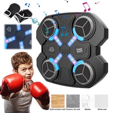 TARCZA BOKSERSKA MUZYCZNA BLUETOOTH USB BLUETOOTH BOKSER TRENIGOWY STRES