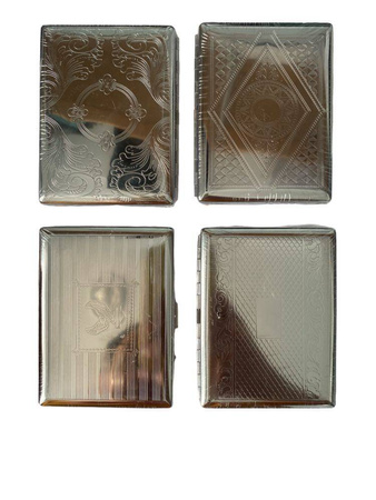  Papierośnica skóro podoba 10x8 cm