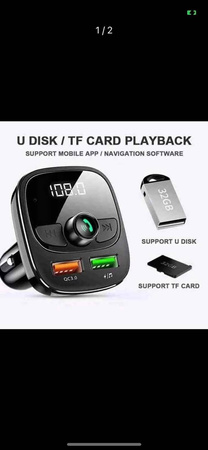 Transmiter samochodowy bluetooth A36