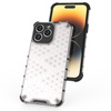 Honeycomb etui iPhone 14 Pro pancerny hybrydowy pokrowiec przezroczyste