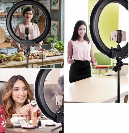 Ring Lampa pierścieniowa LED na tablet wizaż wideo