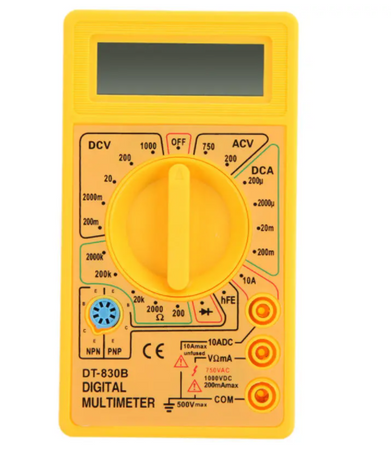 M4 DT-830B / Cyfrowy Multimetr Elektryczny Woltomierz Amperomierz Omomierz 