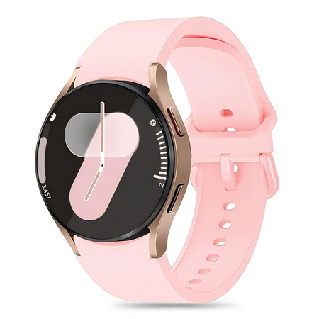 Pasek Tech-Protect Silicone do Samsung Galaxy Watch 4 / 5 / 5 Pro / 6 / 7 / FE - różowy