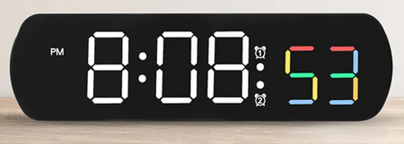 Stacjonarny zegar elektroniczny Wielofunkcyjny przenośny Mini zegar 6639