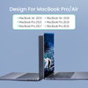 HUB Ugreen 60559 2x USB-C / USB-C PD (Thunderbolt 3, 100W, 4K 60 Hz, 10 Gbps) / HDMI 4K 30 Hz / 3x USB 3.0 do MacBook Pro / Air - szary