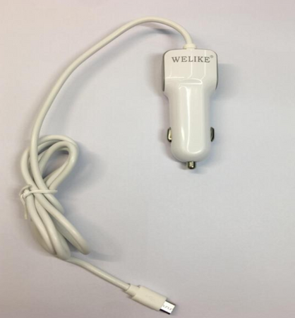 WK-111 IPO Ładowarka samochodowa Quick Charge z szybkim ładowaniem przez USB - A  plus Lightning