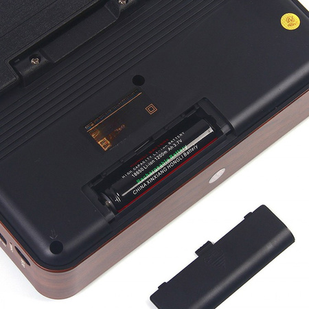 Radio Solarne Retro CMiK MK-193BT Bluetooth USB TF Latarka LED Powerbank