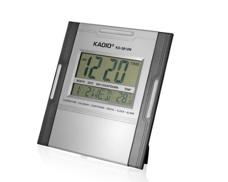 Zegarek cyfrowy Szary Zegarek elektroniczny 