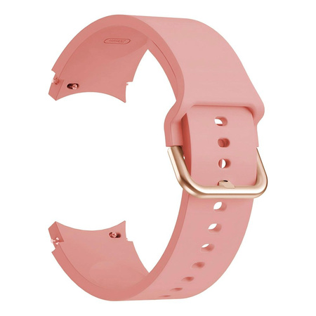 Pasek Tech-Protect Silicone do Samsung Galaxy Watch 4 / 5 / 5 Pro / 6 / 7 / FE - różowy