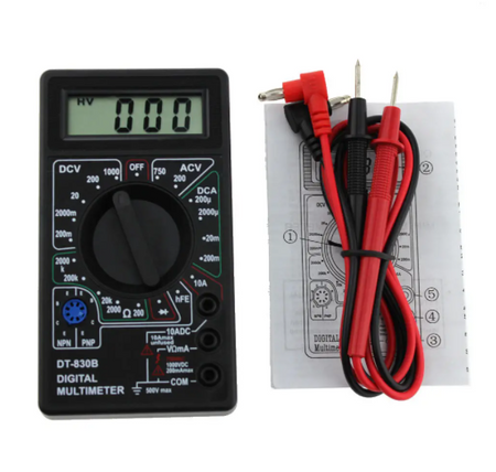 M4 DT-830B / Cyfrowy Multimetr Elektryczny Woltomierz Amperomierz Omomierz 