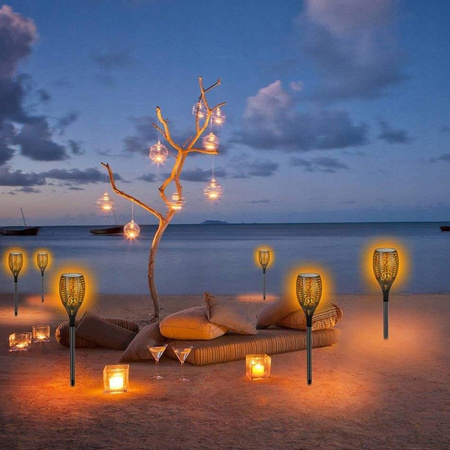 Lampka ogrodowa POCHODNIA IP 65 58cm 4 szt