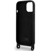 Etui Karl Lagerfeld Crossbody Silicone Ikonik do iPhone 15 - czarne