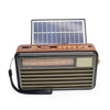 Radio Solarne Retro CMiK MK-193BT Bluetooth USB TF Latarka LED Powerbank