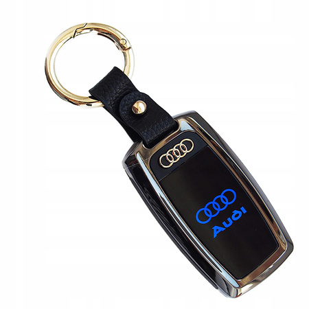Elegancki brelok Audi - zapalniczka żarowa LED LCD