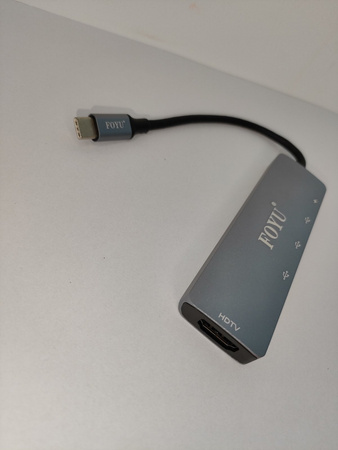 Typu C HUB USB 5 portowy USB 3.0 konwerter Adapter