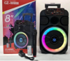 GZ-W808 / Głośnik Bluetooth Bezprzewodowy Boombox Karaoke